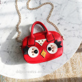 summer cartoon single shoulder bags for girls red cute hand carry bag